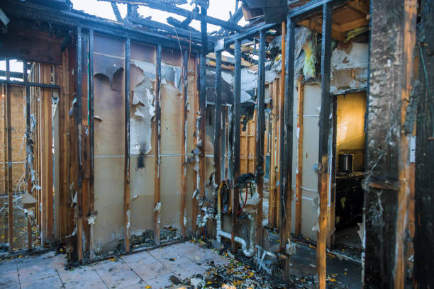Professional Fire Damage Restoration technician working in Harker Heights, TX